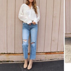 BlankNYC The Howard mid-rise loose fit jeans size 27